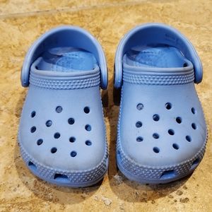 Blue Crocs